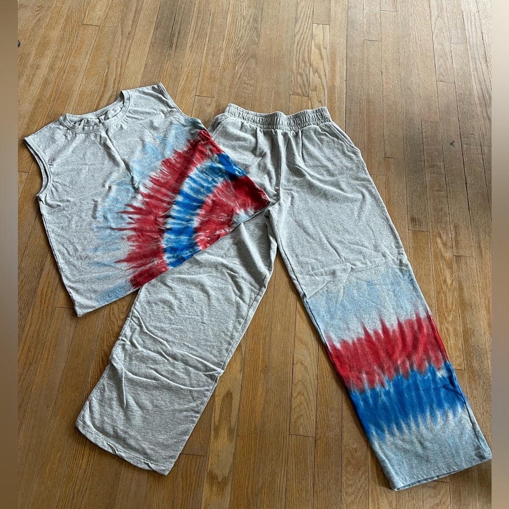 Love Peace Lounge Tie Dye Set